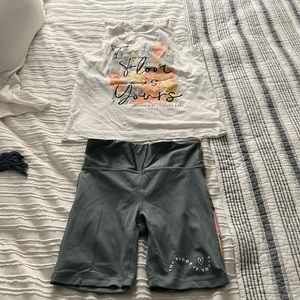 Rare Simone Biles x Athleta Girl set